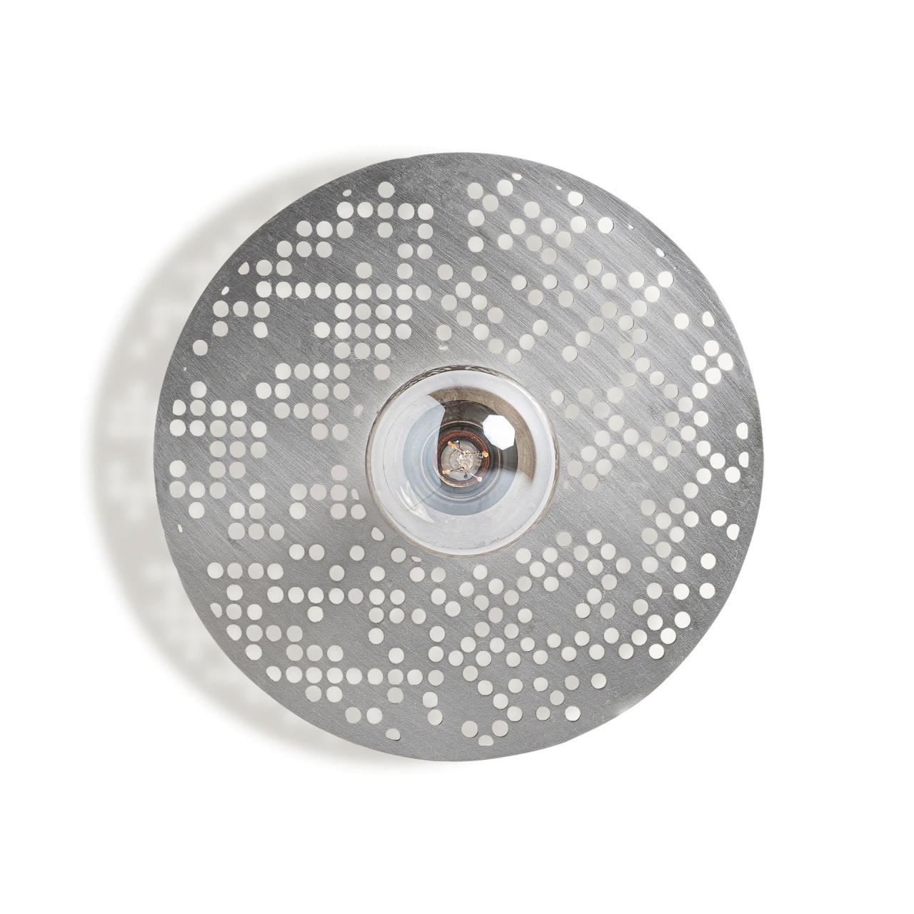 Wall Light Fixtures Aplica argintie din metal Jacquard Vical Home