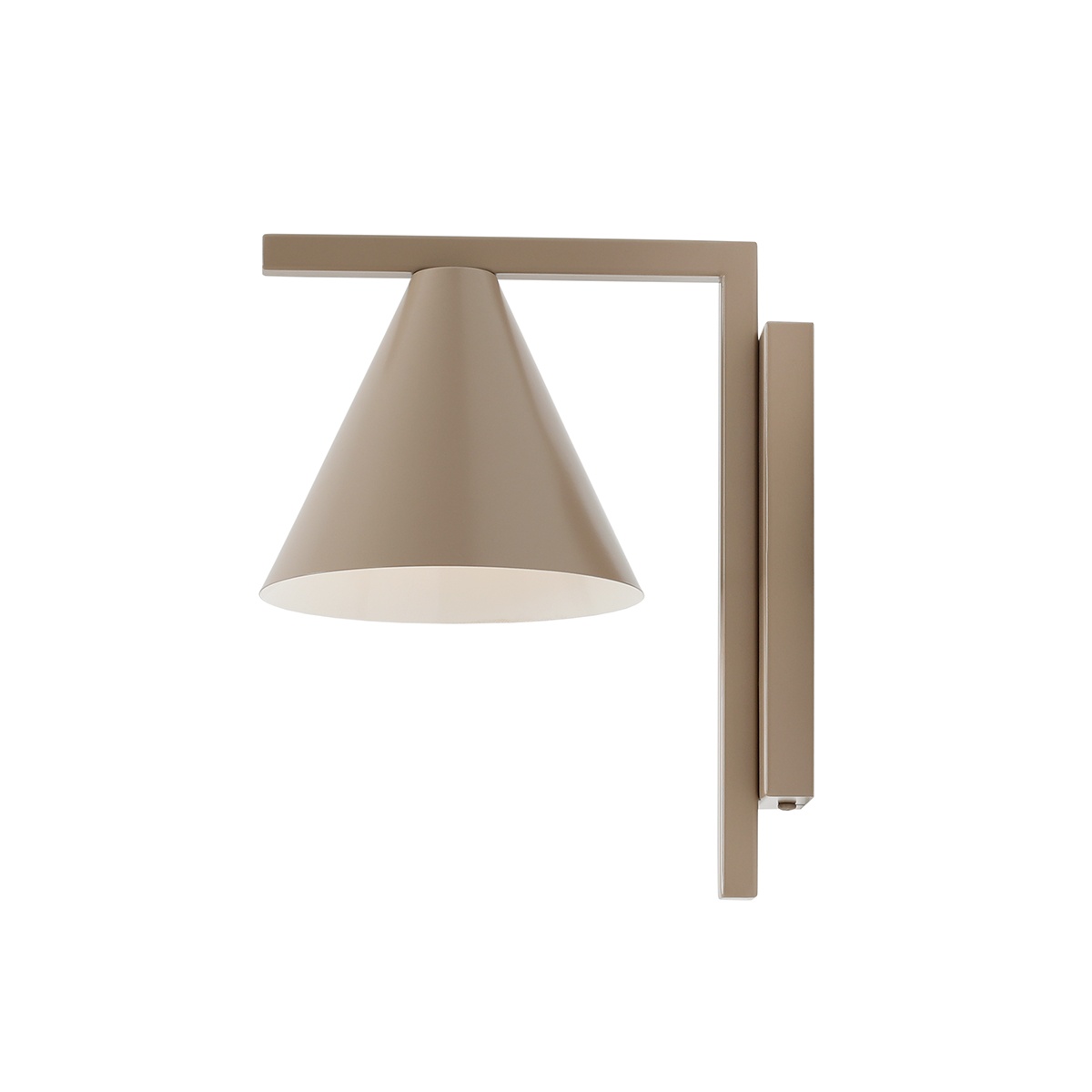 Quiet Object Aplica bej din metal Form Quiet Object