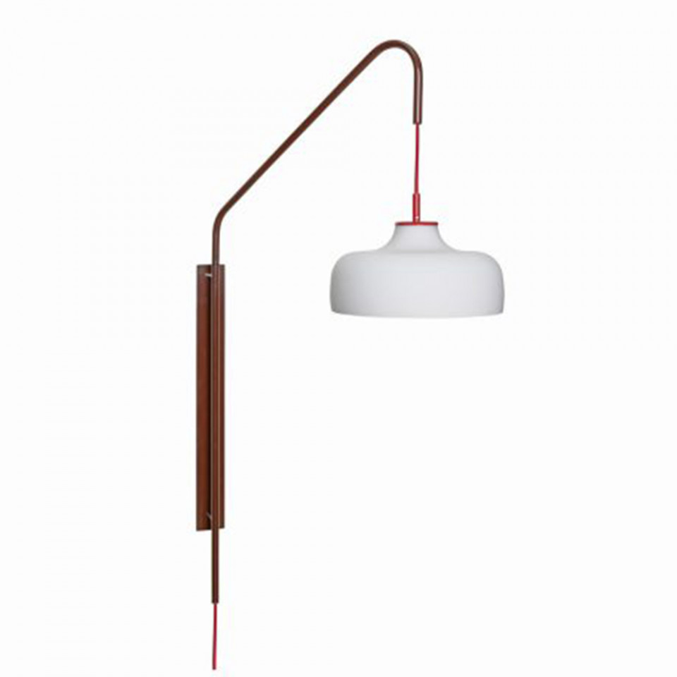 aplica tavan Aplica rosie din metal Current Hubsch