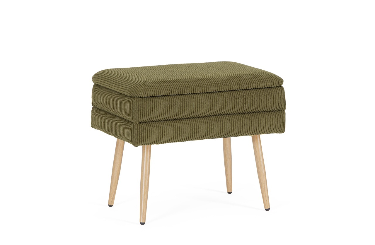 Chairs Bancheta maro/verde din textil 50 cm Olga Bizzotto