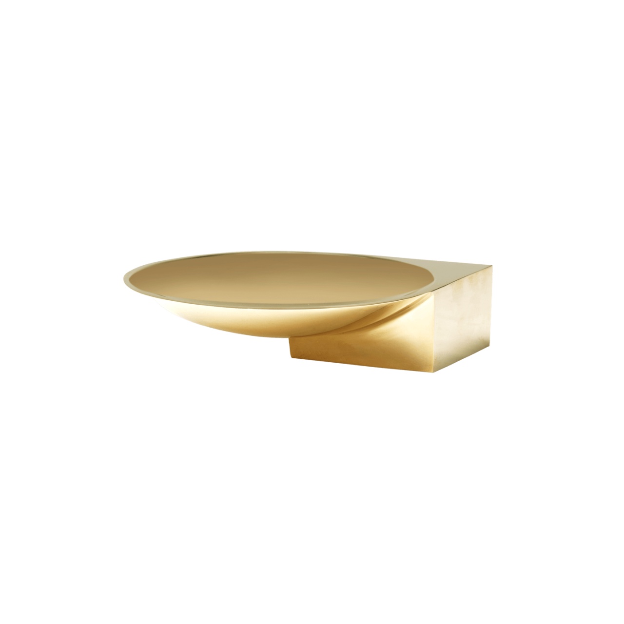 Decorative Bowls Bol decorativ maro alama din metal 14x17 cm Santany Ferm Living