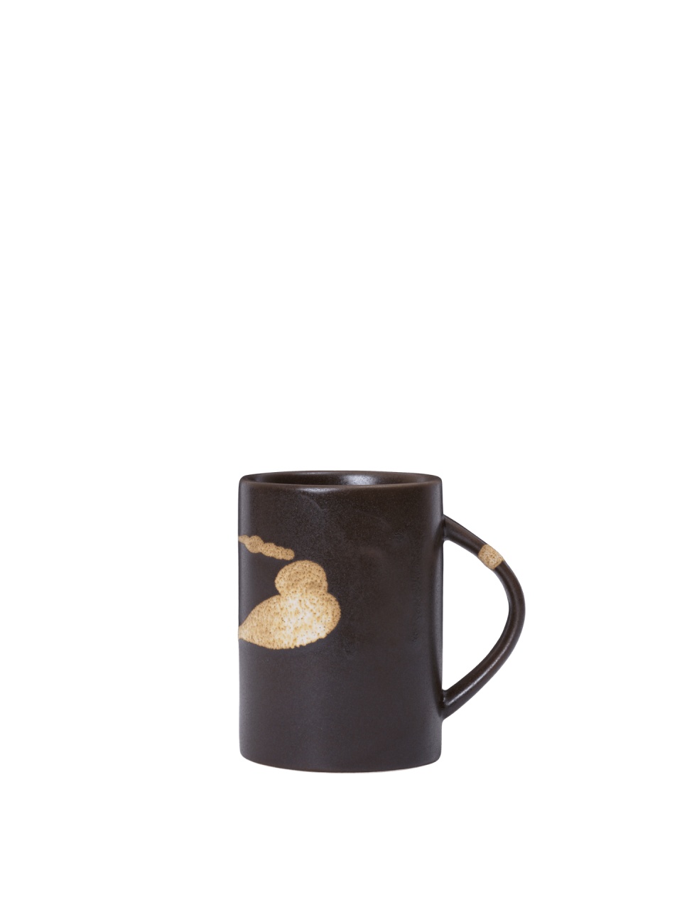 Mugs Cana maro inchis din ceramica 300 ml cm Koyo Ferm Living