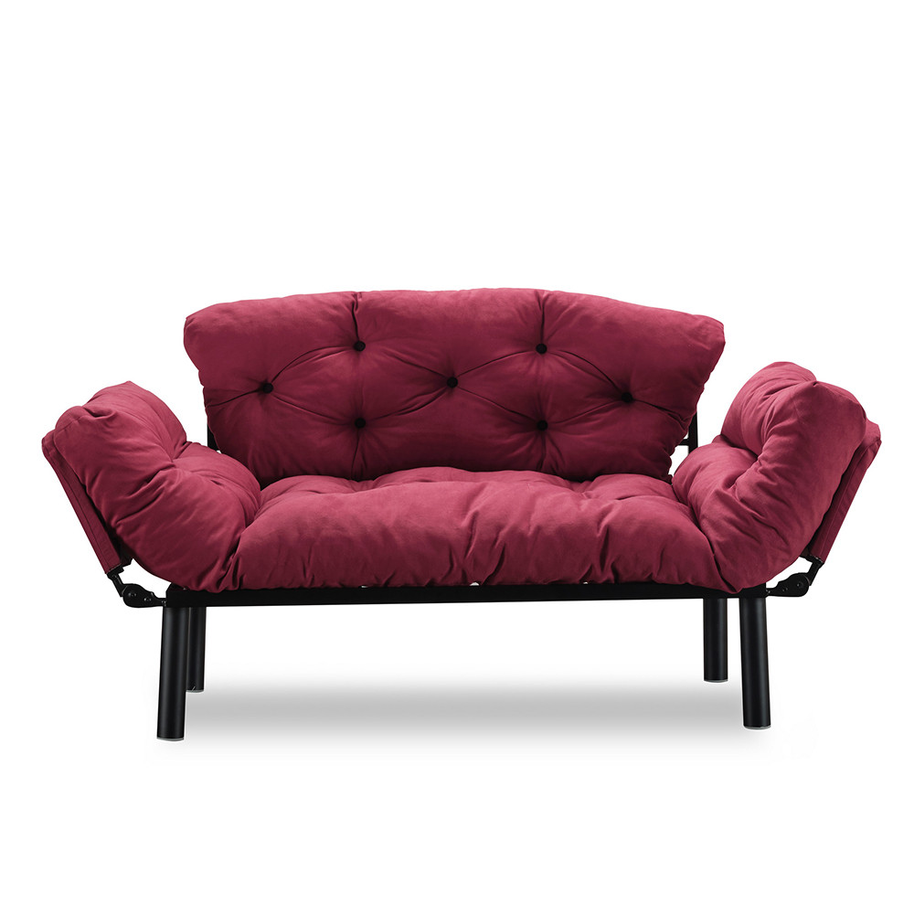 Sofas Canapea maro din textil pentru 2 persoane Nitta The Home Collection