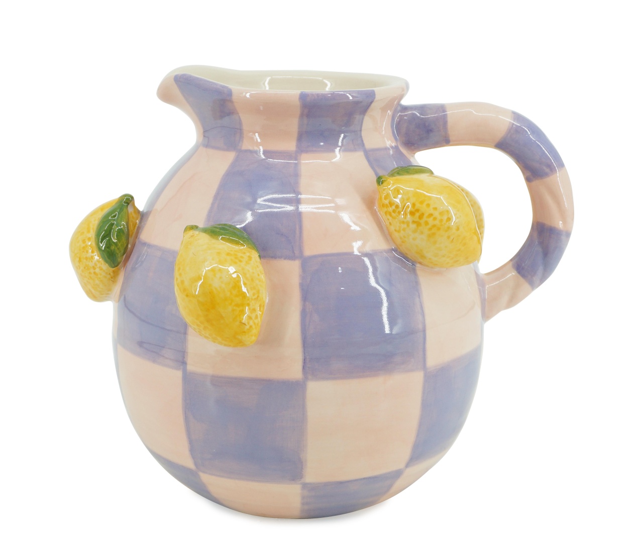 Vases Carafa multicolora din ceramica 24x20 cm Kaelis Lemon Bizzotto