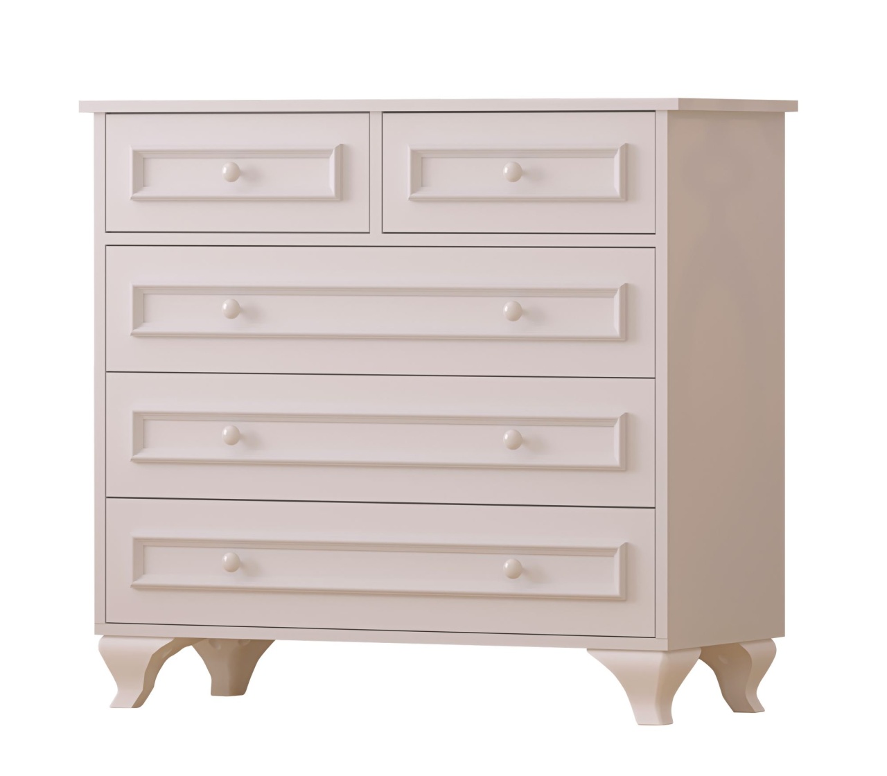 Dressers Comoda alba Rb-186-06 The Home Collection
