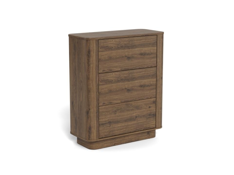 Dressers Comoda maro inchis din metal 90 cm Atmore Actona Company