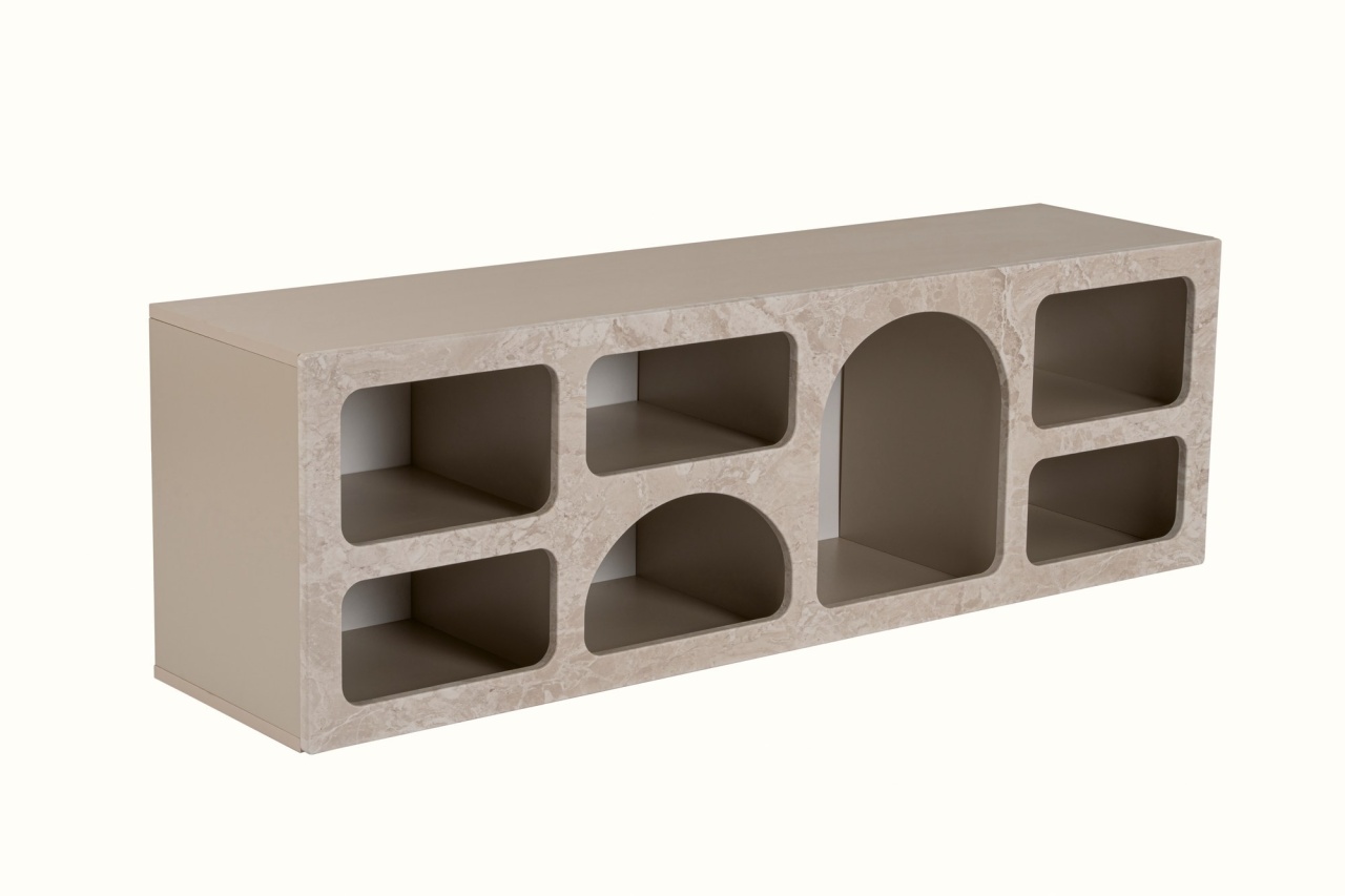Comoda TV bej 160 cm Ferlis Nordure