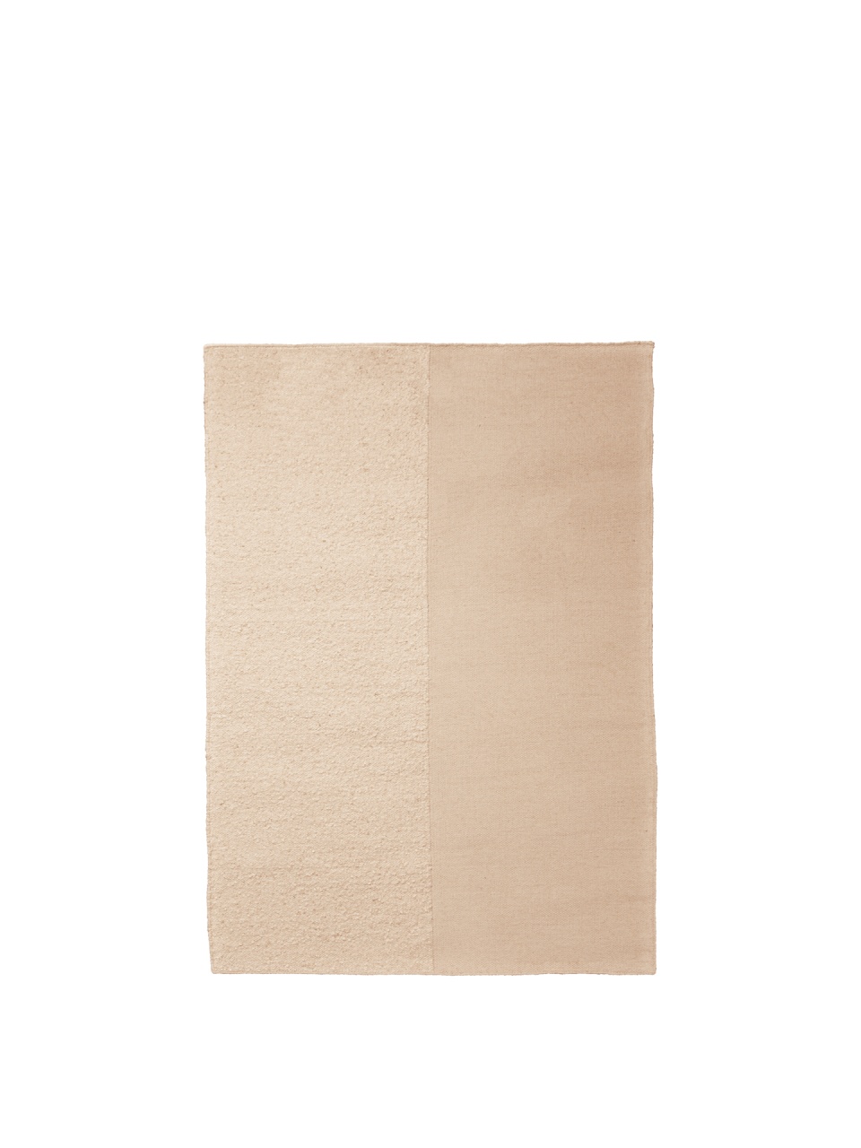 pilota 140x200 Covor alb antic din fibre naturale 140x200 cm Kompliment Ferm Living
