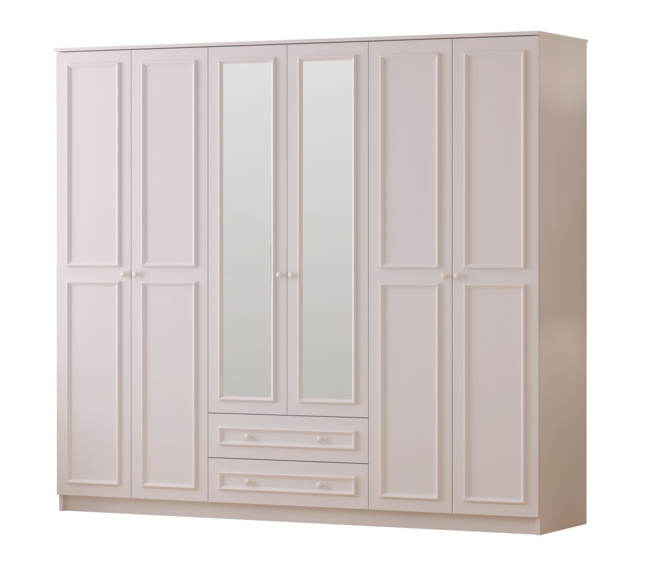 Furniture Dulap alb 184 cm Haba XL The Home Collection