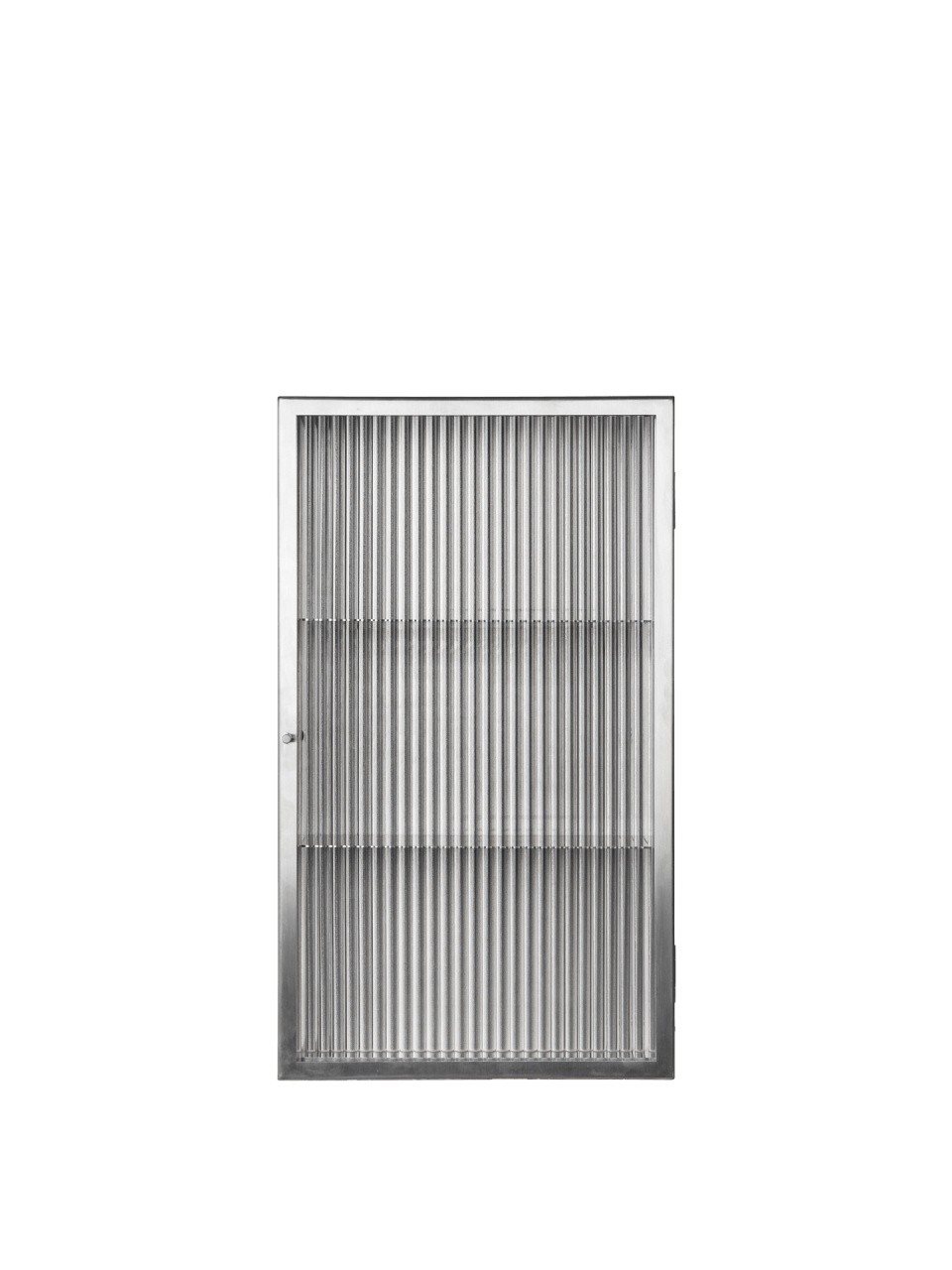 Storage Cabinets & Lockers Etajera de perete argintie din metal 60 cm Haze Ferm Living