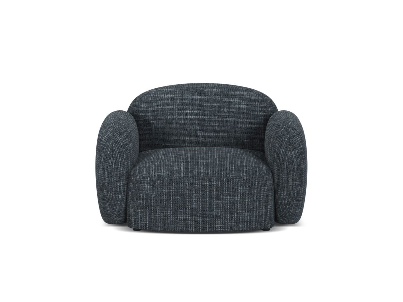 navy bedding Fotoliu albastru navy din textil Blair Baltimore Micadoni