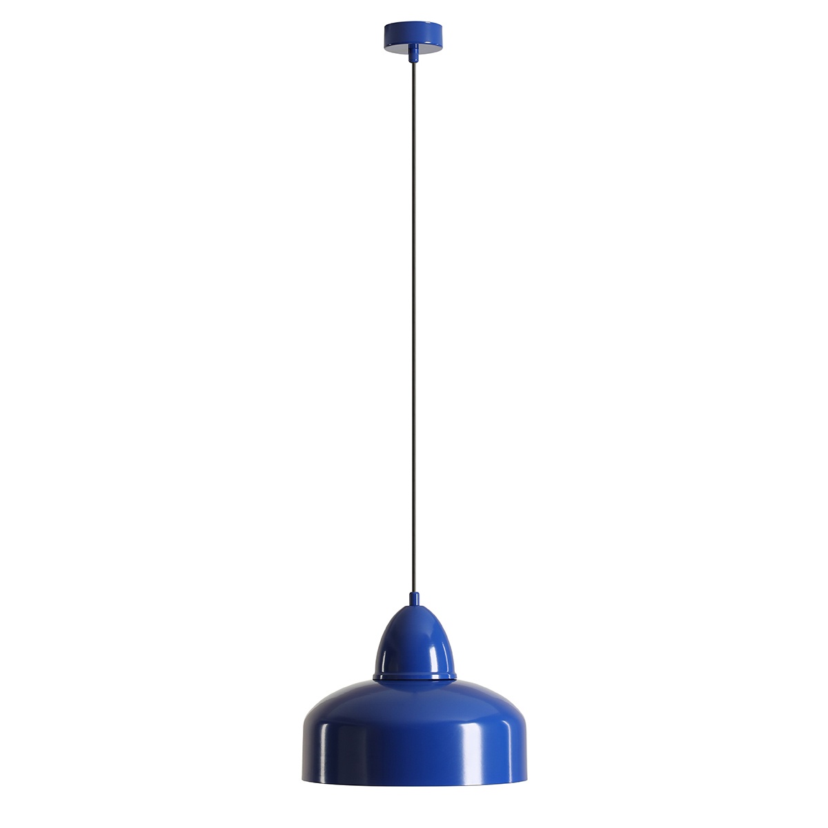 Quiet Object Lustra albastru cobalt din metal Como Quiet Object