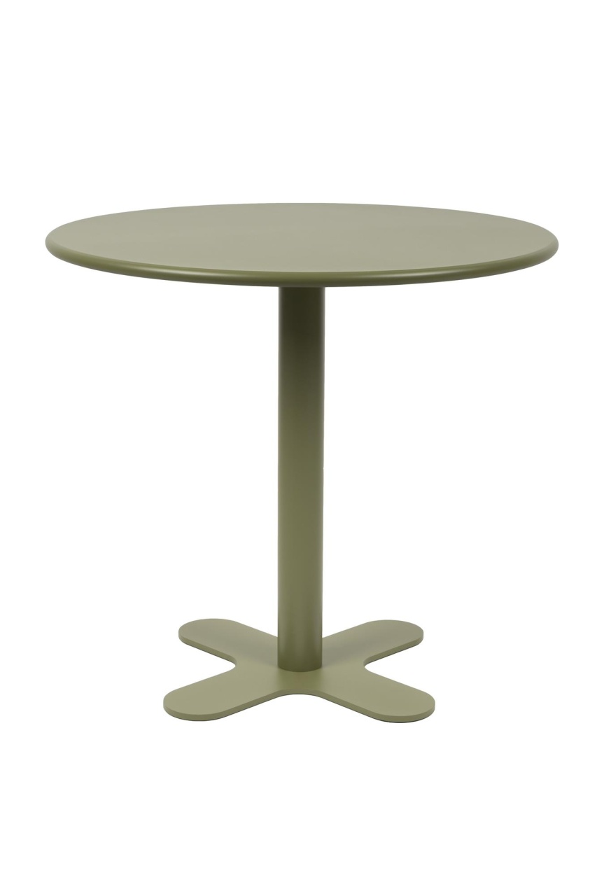 Quiet Object Masa bistro verde din metal 80 cm Sanjay Low Quiet Object