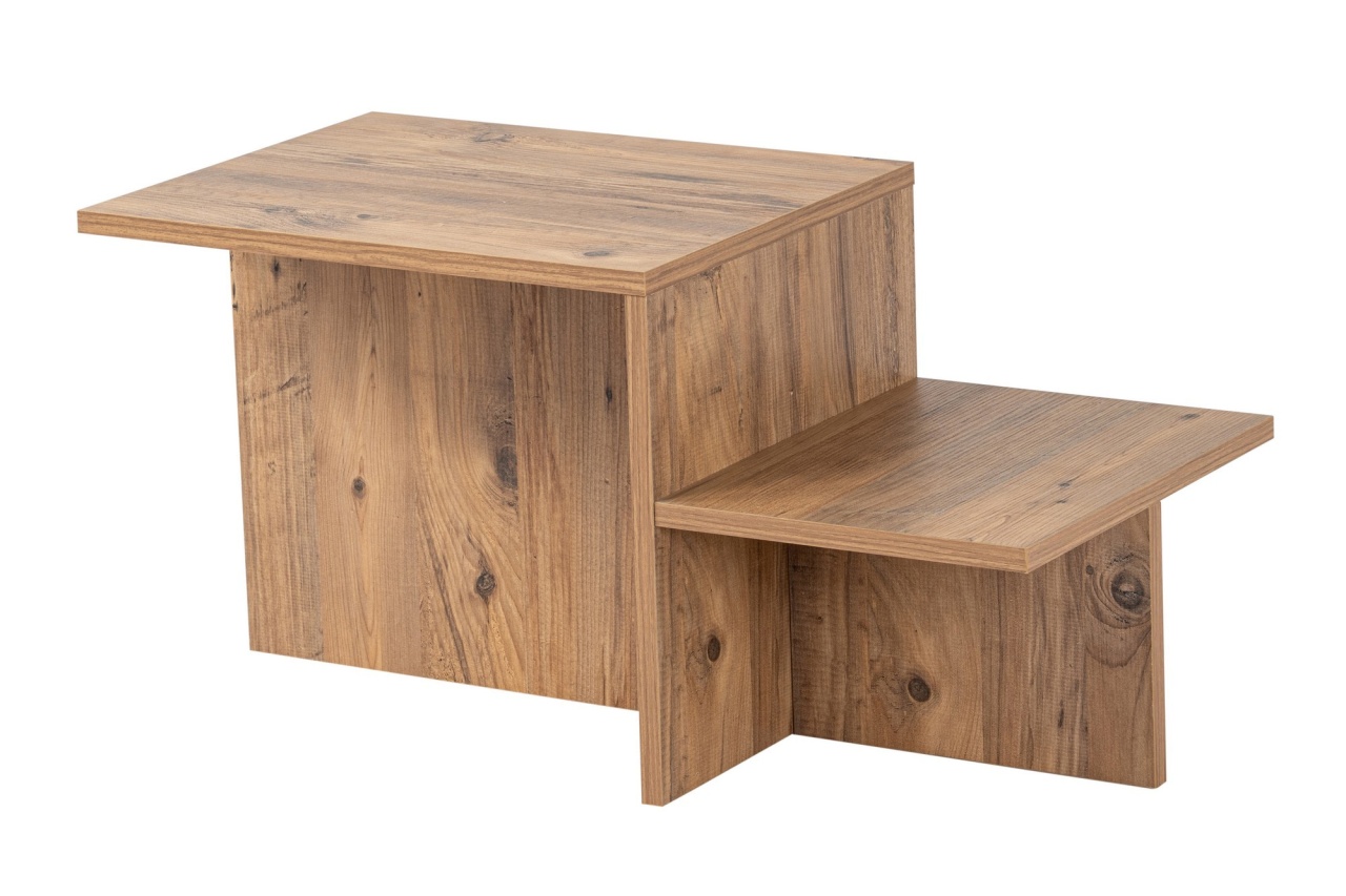 Coffee Tables Masa de cafea maro deschis 40x80 cm Harmony Nordure