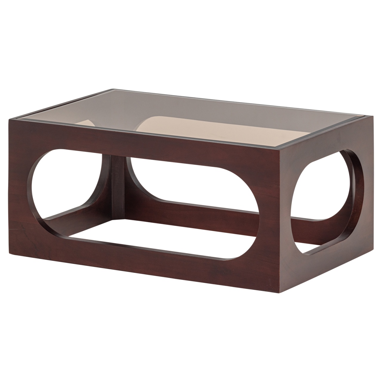 Coffee Tables Masa de cafea maro din lemn 50x77 cm Trax Woood