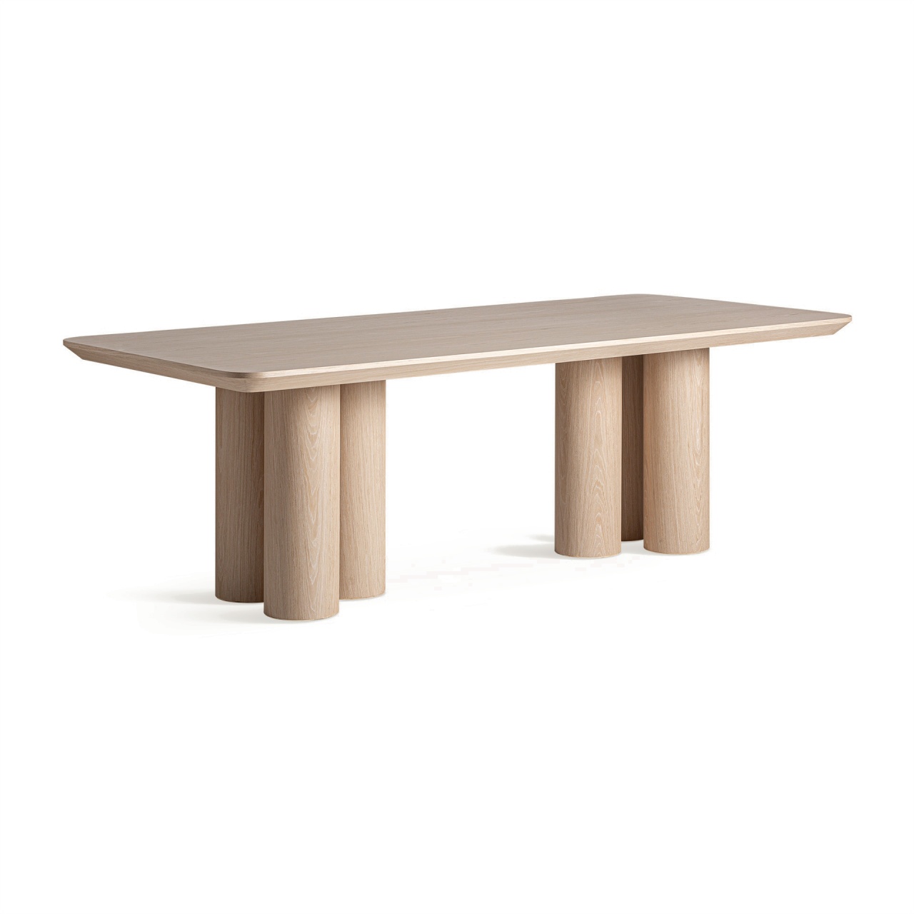 scaun dining bej Masa dining bej 110x240 cm Prayssac Vical Home