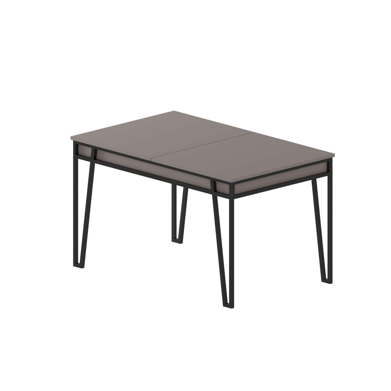 Kitchen & Dining Room Tables Masa dining extensibila maro mocha deschis 80x132(170) cm Pal The Home Collection