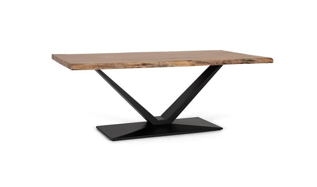Kitchen & Dining Room Tables Masa dining maro/neagra din lemn 100x200 cm Victor Giner y Colomer