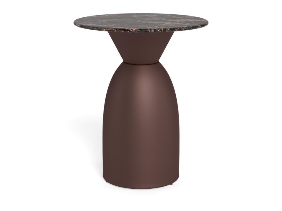 Coffee Tables Masa laterala maro din marmura 40 cm Ferrol Actona Company