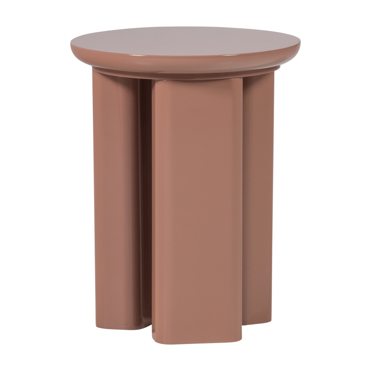 Accent Tables Masa laterala roz antic 40 cm Orivo Woood