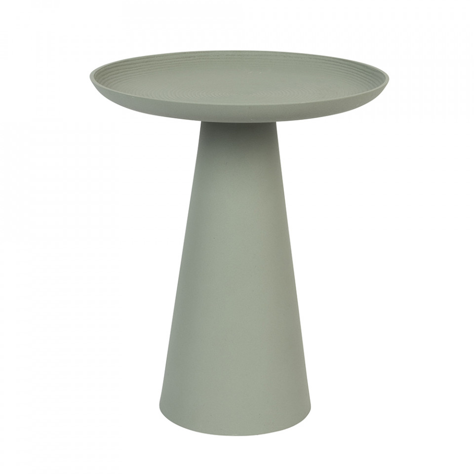 Quiet Object Masa laterala verde din metal 35 cm Ringar Quiet Object