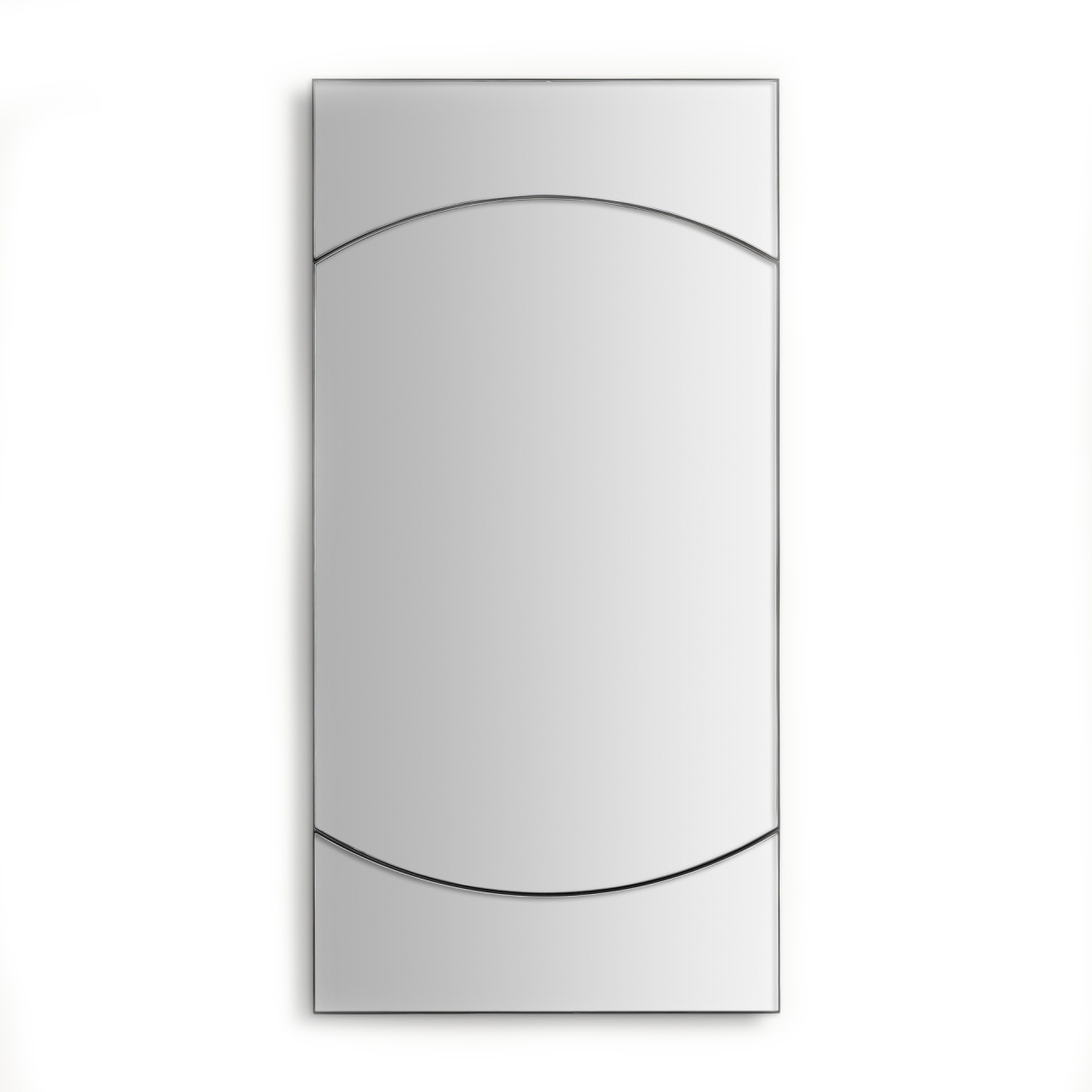 candelabre dormitor Oglinda dreptunghiulara argintie din sticla 80x160 cm Thoth Vical Home