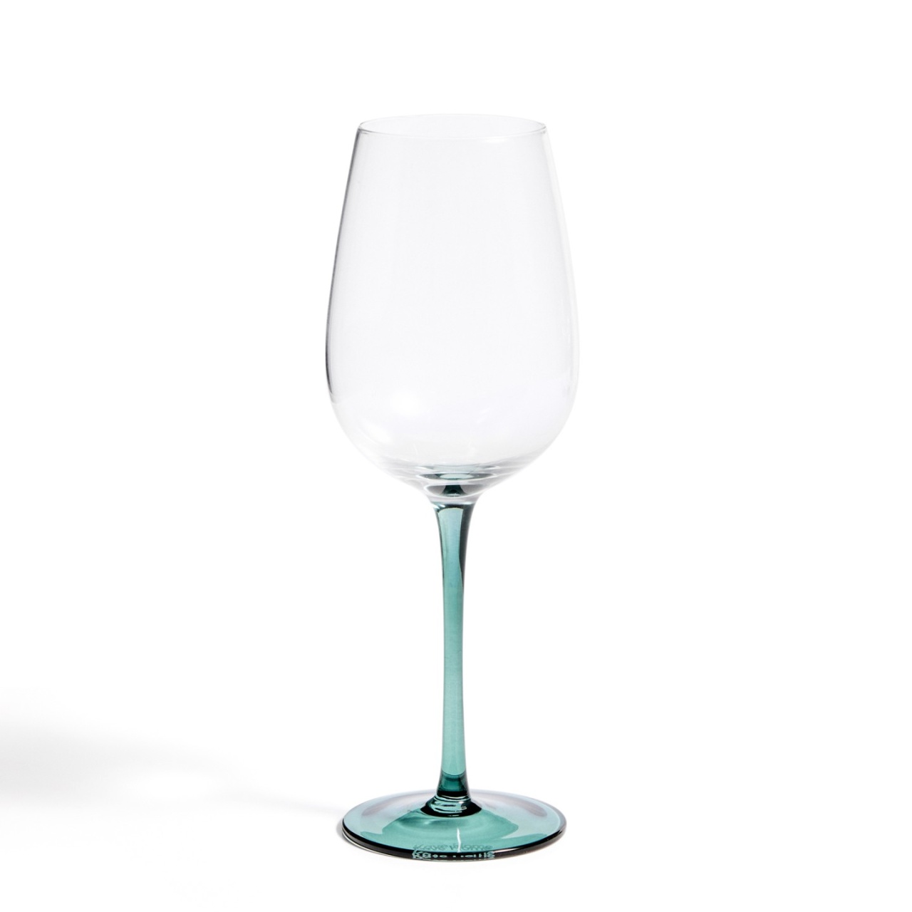 oferta vin Pahar pentru vin transparent din sticla 430 ml Irides Kave Home