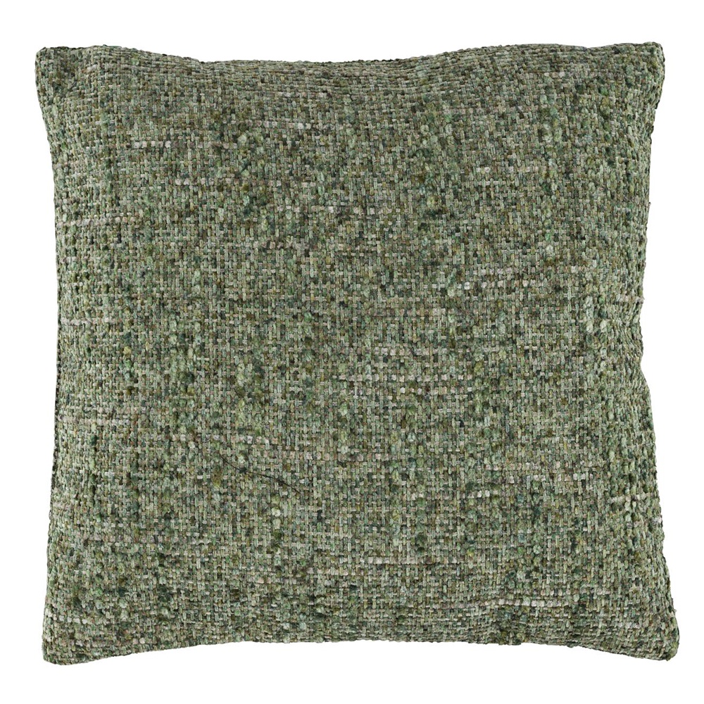 Throw Pillows Perna patrata verde din fibre sintetice 40x40 cm Sydney Quiet Object