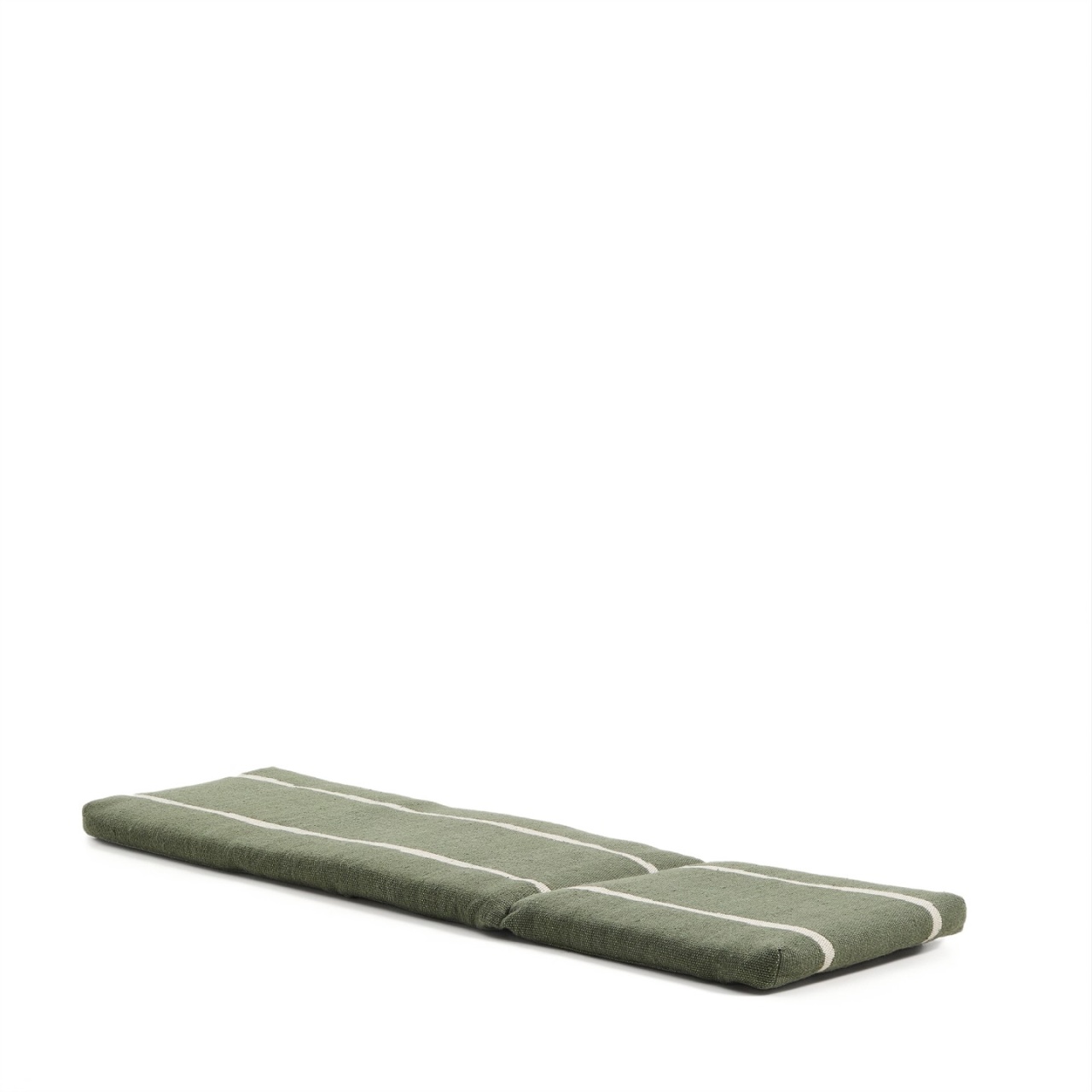 sezlong Perna sezut sezlong exterior verde din fibre sintetice 50x175 cm Daila Kave Home