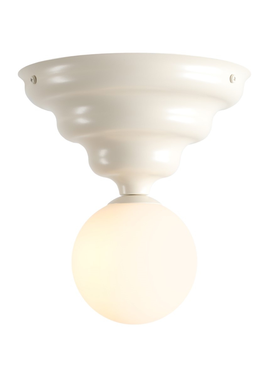 Lighting Fixtures Plafoniera crem din metal Fala Medium Aldex