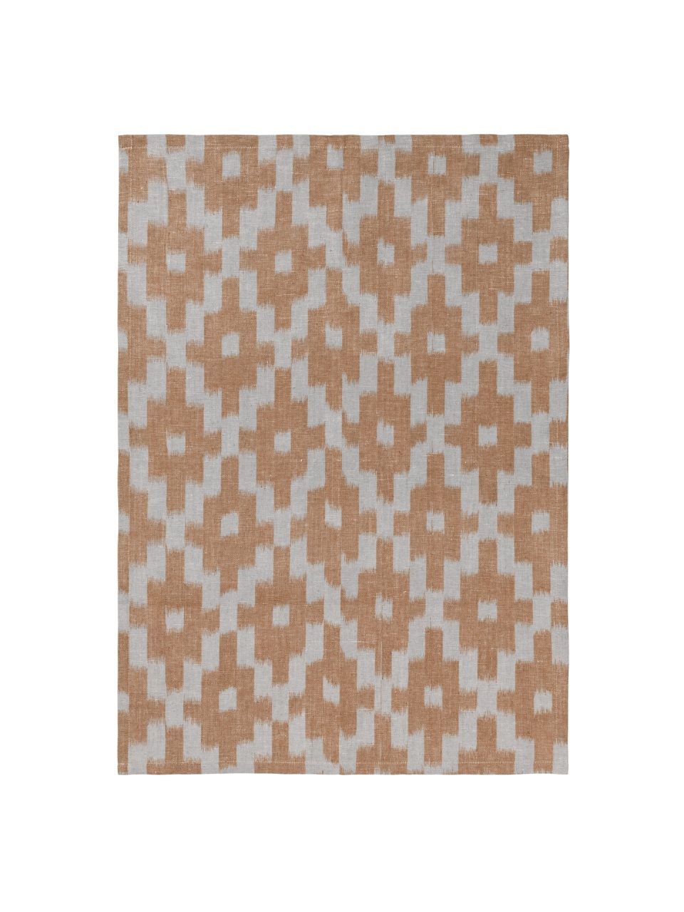 Kitchen Towels Prosop pentru bucatarie maro teracota din bumbac 50x70 cm Ikat Ferm Living
