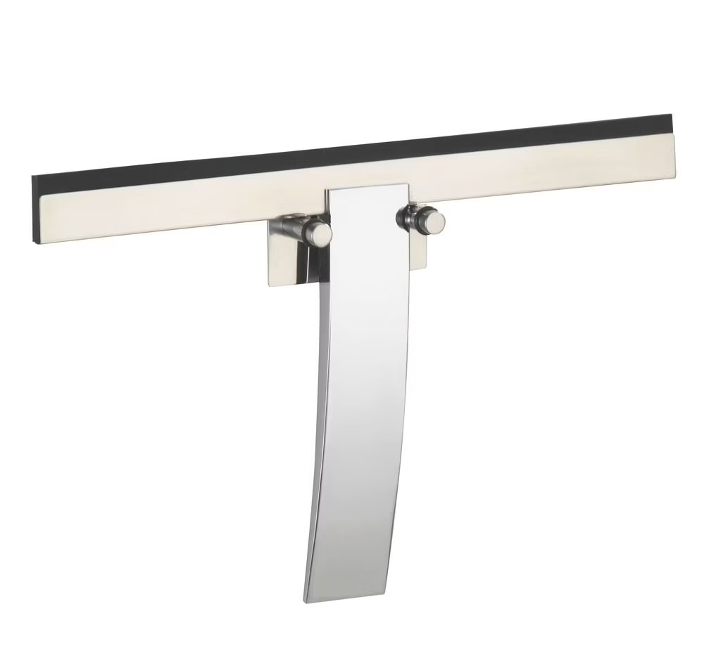 Racleta argintie din metal Gela Wenko