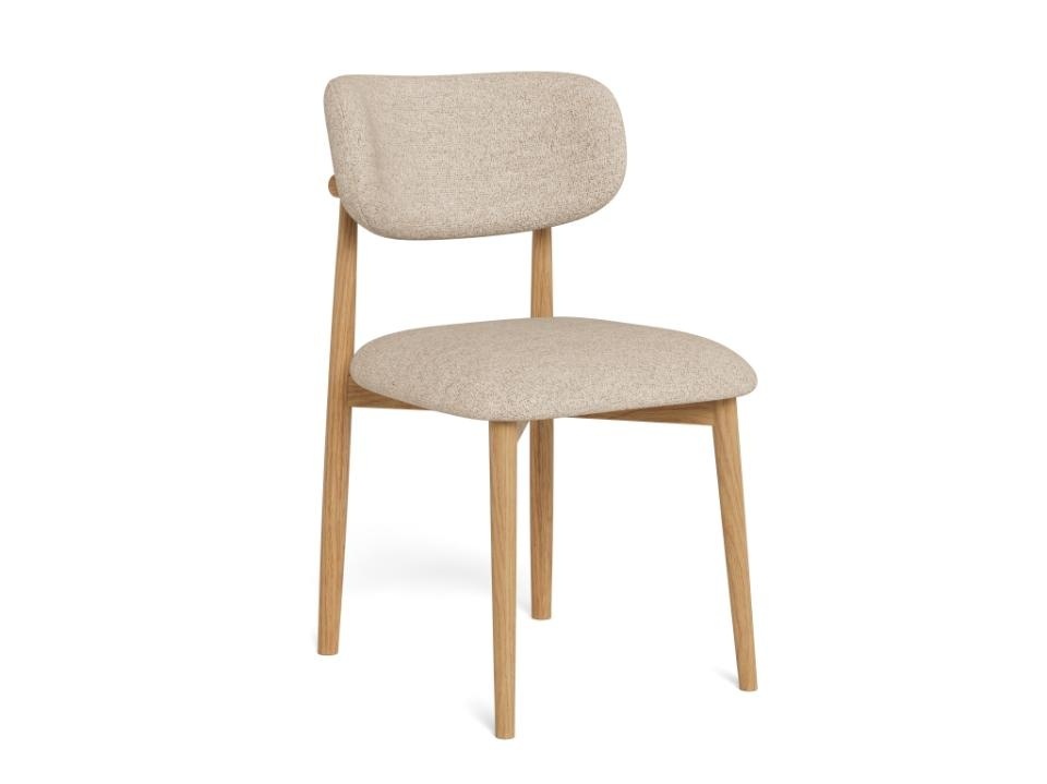 Quiet Object Scaun dining bej din textil Absalon Quiet Object