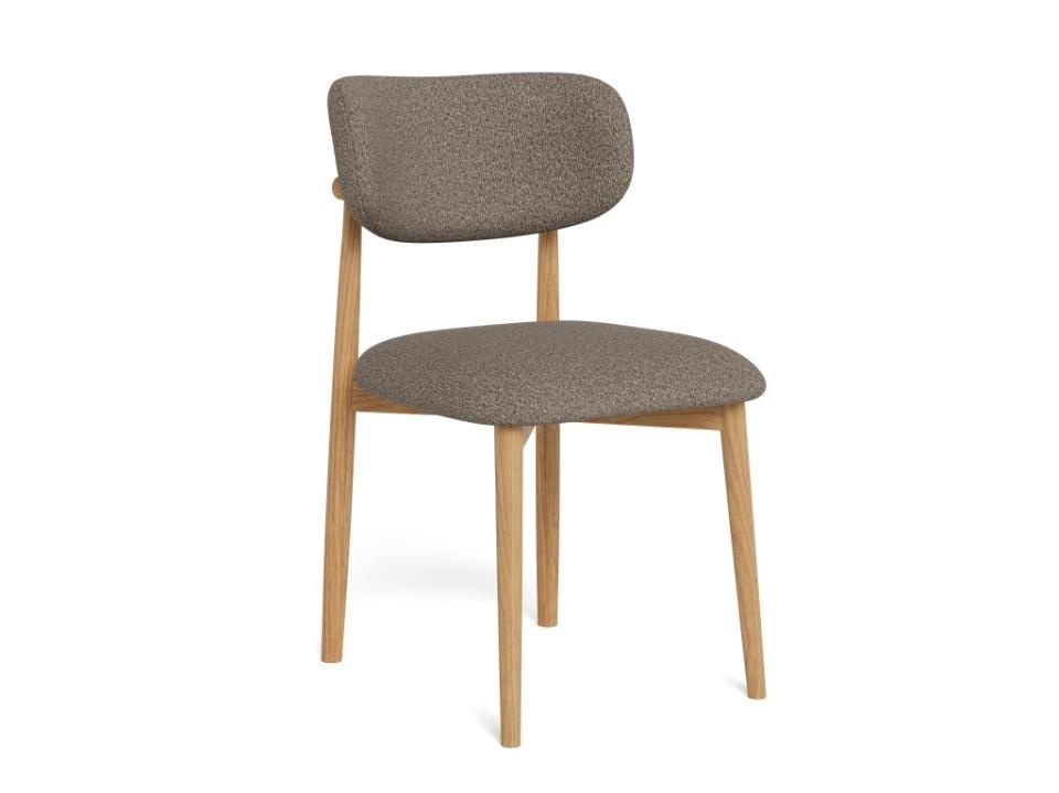 Quiet Object Scaun dining grej din textil Absalon Quiet Object
