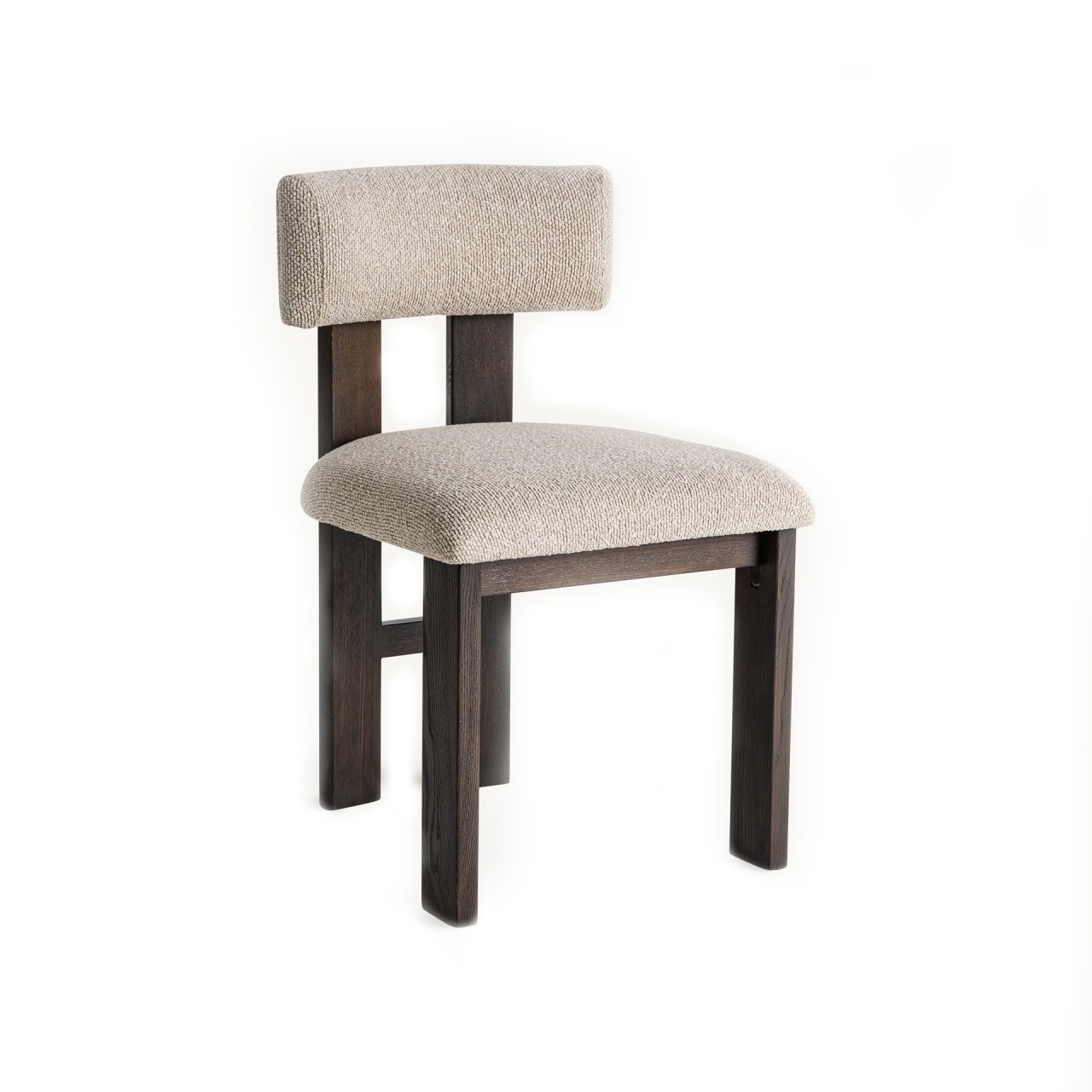 scaun maro Scaun dining maro/bej din lemn Evje Vical Home