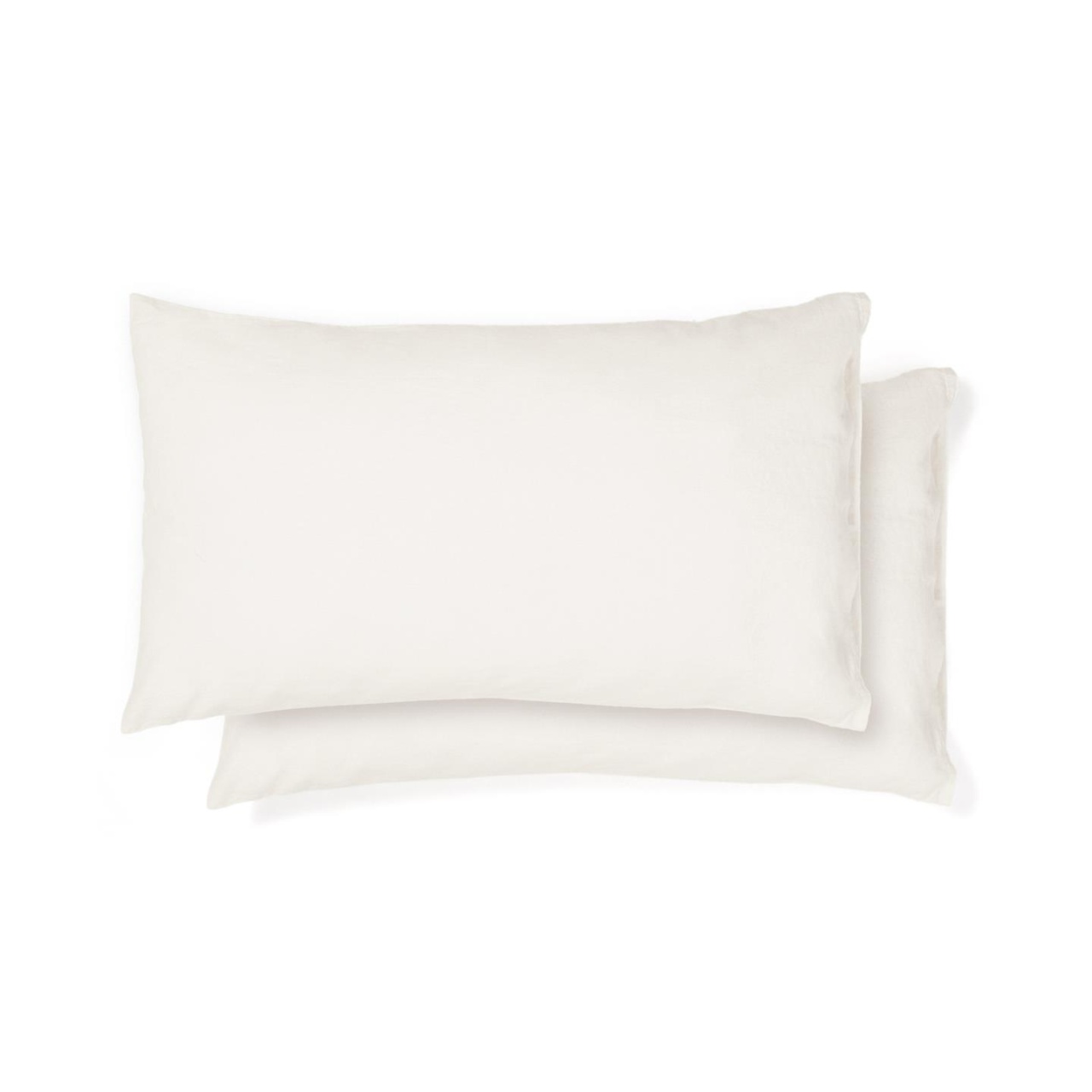 Pillowcases & Shams Set 2 fete de perna bej din fibre naturale 50x80 cm Simmel Kave Home