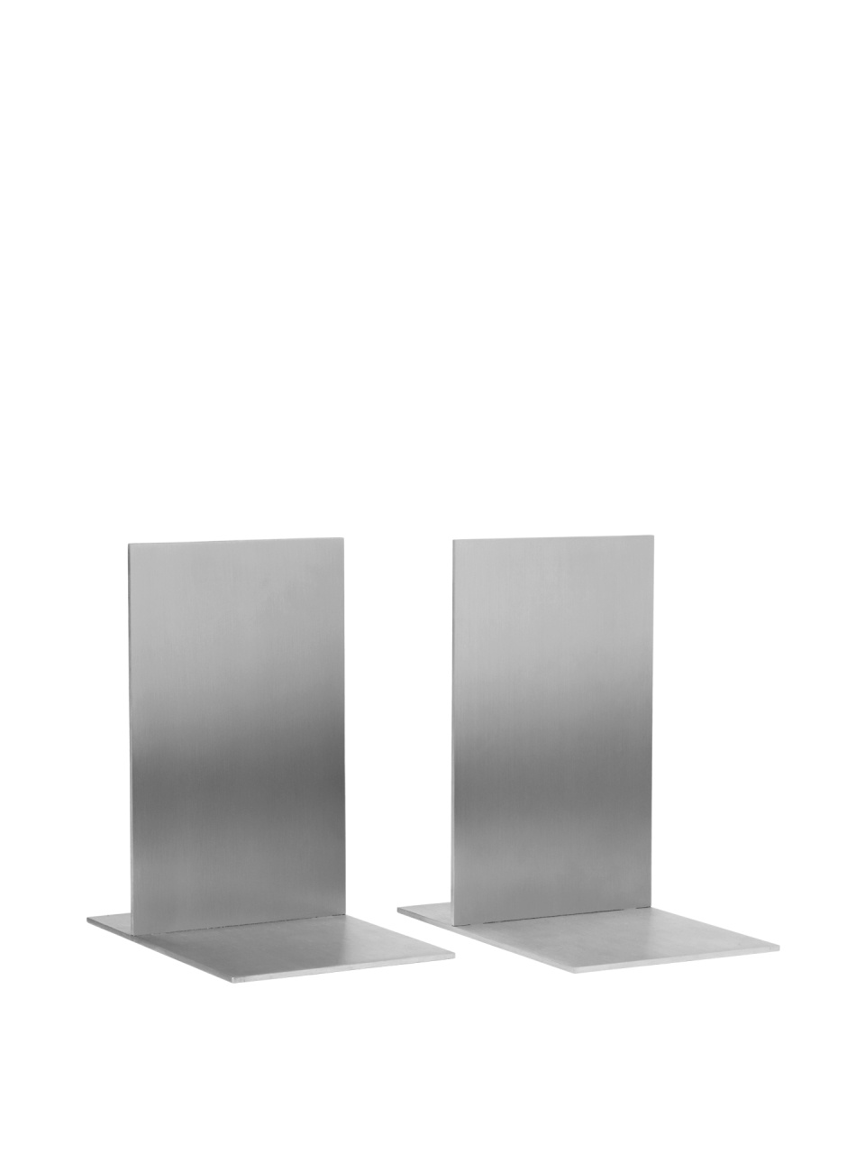 Set 2 suporturi pentru carti argintii din metal Lager Ferm Living