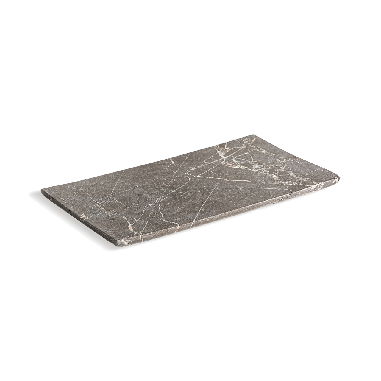 marmura granit travertin.preturi de fabrica Tava decorativa gri din marmura 21x33 cm Legyeh Vical Home