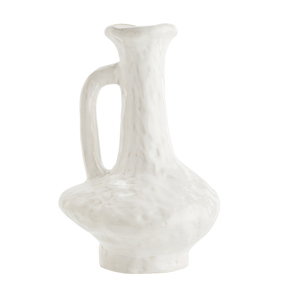 Vases Vaza alb antic din ceramica 33 cm Kasia Madam Stoltz
