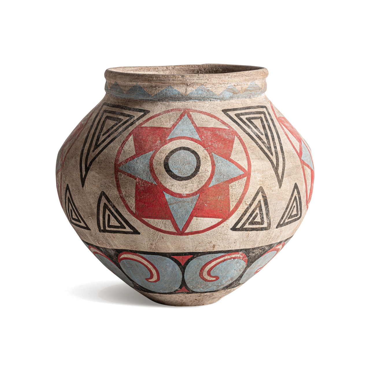 rustic shelves Vaza multicolora din ceramica 46 cm Heneo Vical Home