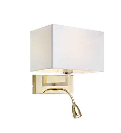 Aplica aurie/alba din metal cu 2 becuri Savoy Markslojd