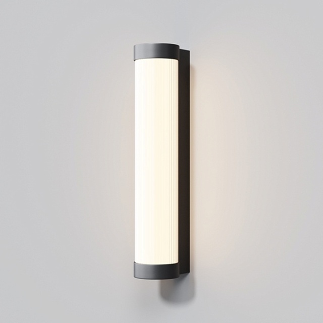 Aplica pentru exterior neagra din metal cu LED Rounge Maytoni