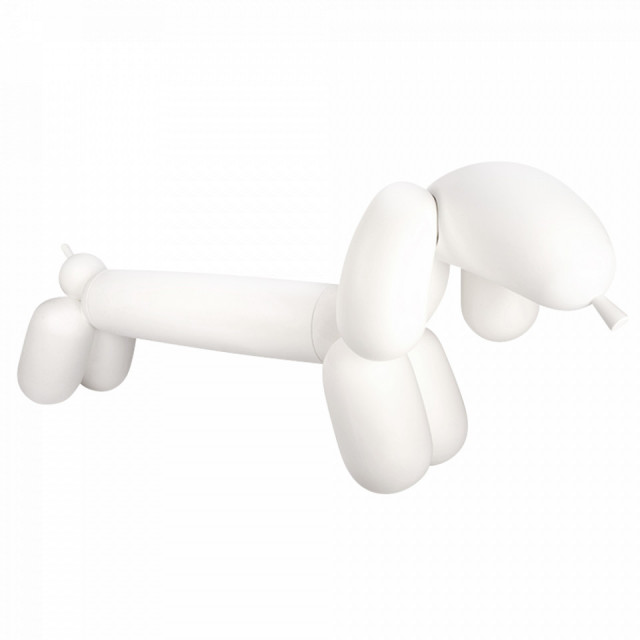 Bancheta alba din plastic 195 cm Attackle Fatboy