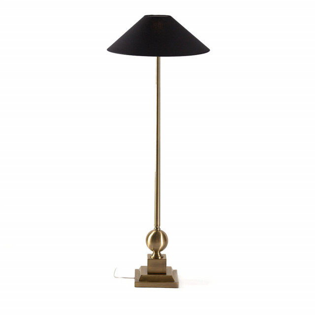 Baza pentru lampadar aurie din metal 128 cm Solanke Thai Natura