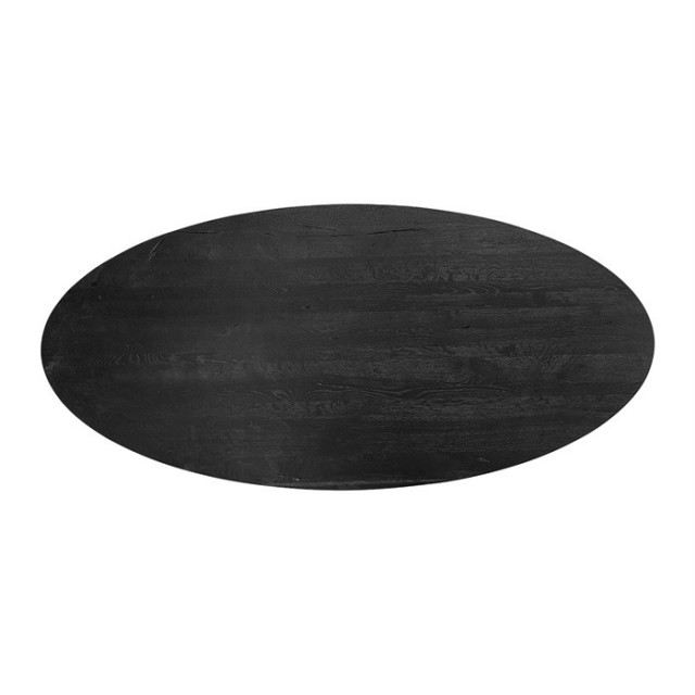 Blat negru din lemn 110x235 cm Watson Richmond Interiors