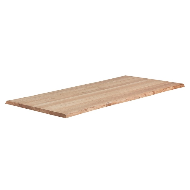 Blat pentru masa maro din lemn 100x220 cm Argo Natural Kave Home