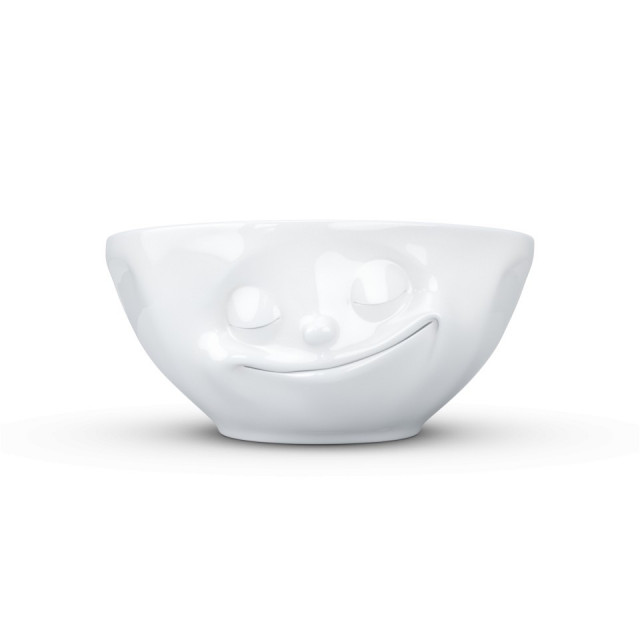 Bol alb din ceramica 350 ml Happy Tassen
