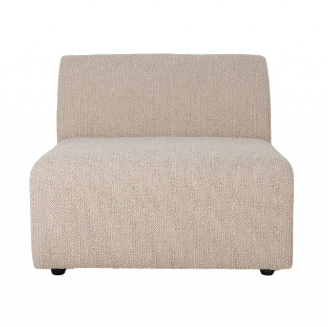 Canapea modulara grej din textil 97 cm Jax Boucle HKliving