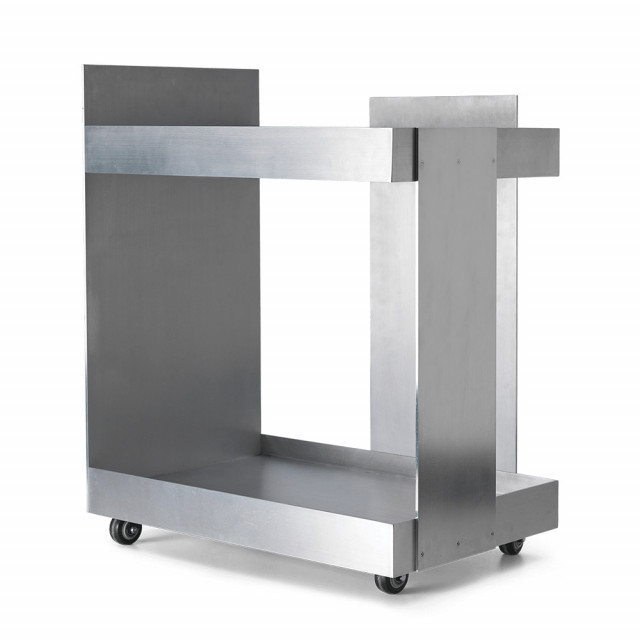 Carucior argintiu din metal Lager Ferm Living