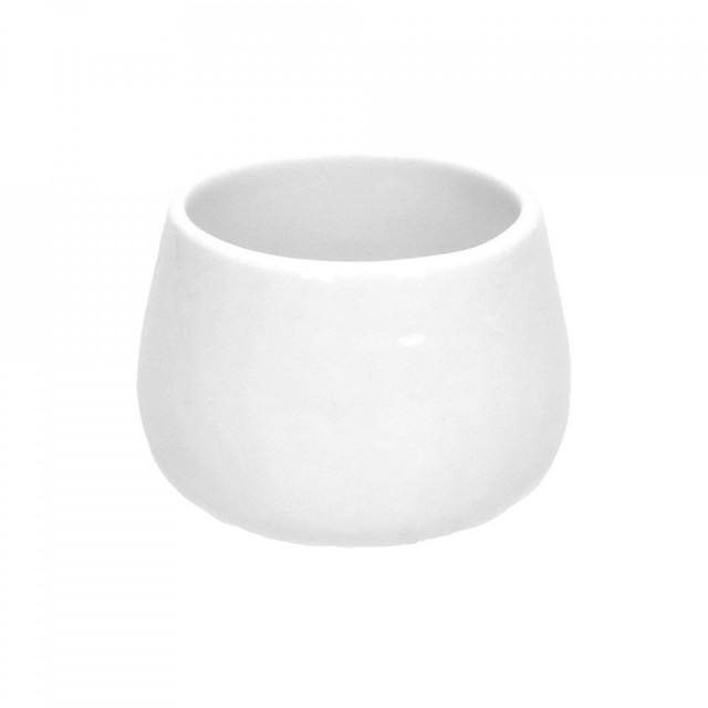 Ceasca alba din ceramica 7 cm Porcelino Pomax